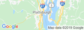 Plattsburgh map